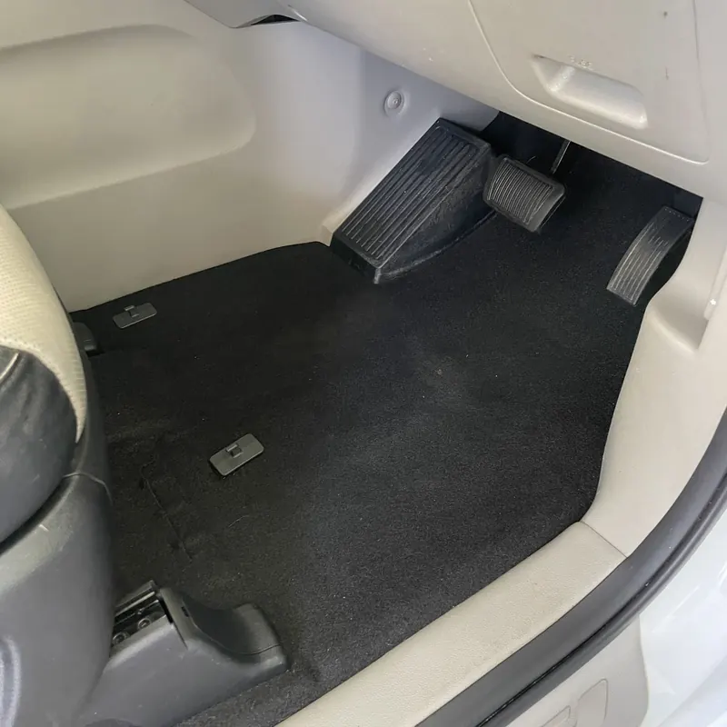 Front floor mat after detailing