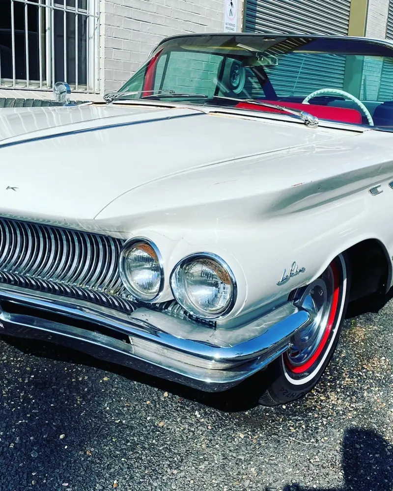 Classic Chevrolet with a deep gloss after coating