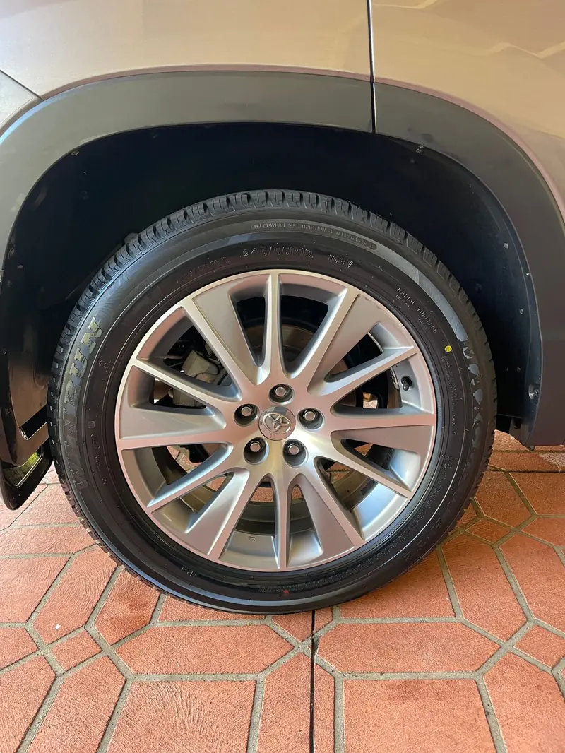 Alloy wheel after detailing